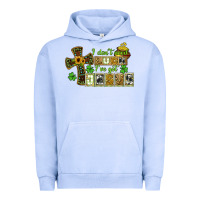 Pigment Grape Ice i dont need luck ive got jesus Urban Hoodie - CowGirlArtShop