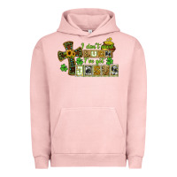 Pigment Salmon i dont need luck ive got jesus Urban Hoodie - CowGirlArtShop