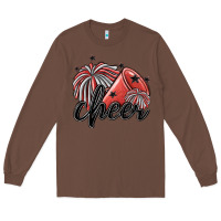 Chestnut cheer Long Sleeve Tee - MaliasSmallBusiness