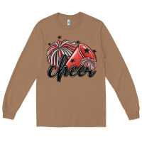 Toasted Coconut cheer Long Sleeve Tee - MaliasSmallBusiness