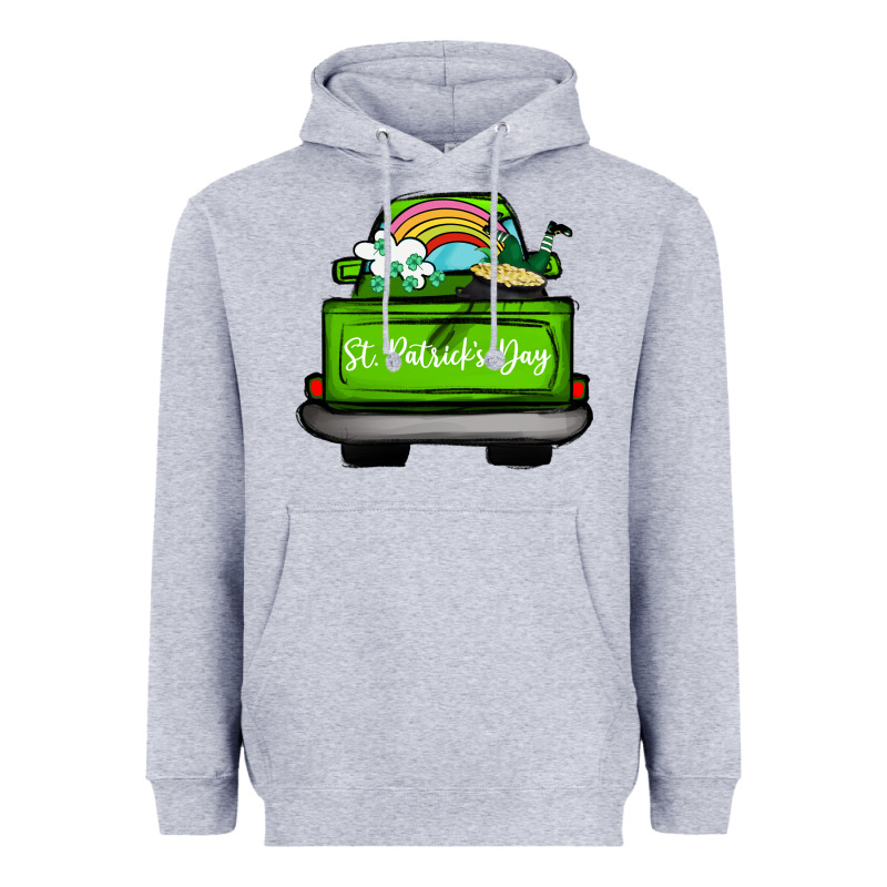 St Patrick's Day Truck Heavyweight Hoodie by Bettercallsaul | Teevron