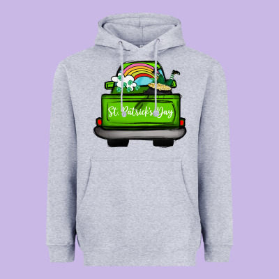St Patrick's Day Truck Heavyweight Hoodie Designed By Bettercallsaul