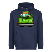 Navy St Patrick's Day Truck Heavyweight Hoodie - Bettercallsaul