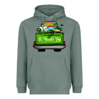 Sage St Patrick's Day Truck Heavyweight Hoodie - Bettercallsaul