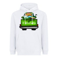 White St Patrick's Day Truck Heavyweight Hoodie - Bettercallsaul