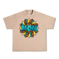 Burro sunflower mom leopard Urban Heavy Tee - Artiststas