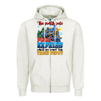 Oatmeal Heather thr north pole polar express admit one round trip Zipper Hoodie - MaliasSmallBusiness