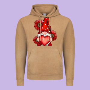 Valentines Day Red Vintage Hoodie Designed By Ranaportraitstore