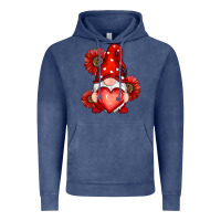 Vintage Denim valentines day red Vintage Hoodie - RanaPortraitStore
