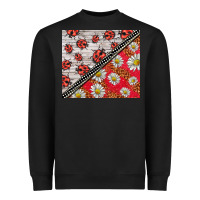 Black ladybug Heavyweight Sweatshirt - BarkalooDesign