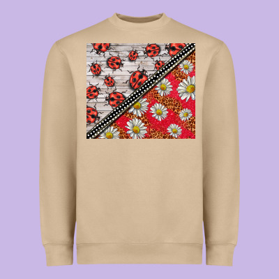 Ladybug Heavyweight Sweatshirt Designed By Barkaloodesign