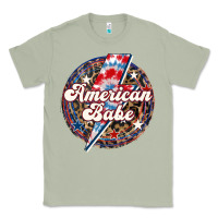 Matcha Western American Babe Patriotic Classic Tee - LillyAllenDesigns