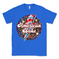 True Royal Western American Babe Patriotic Classic Tee - LillyAllenDesigns