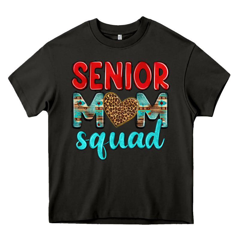 Senior Mom Squad Heavy Core Tee by texasbilliewilder | Teevron