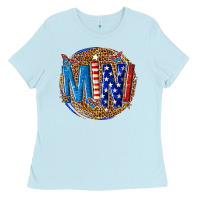 Baby Blue mini Ladies Tee - texasbilliewilder