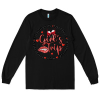 Black girl's trip Long Sleeve Tee - MaliasSmallBusiness