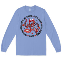 Colony Blue girl's trip Long Sleeve Tee - MaliasSmallBusiness