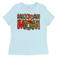 Baby Blue mexican mom Ladies Tee - Zillion Design Studio