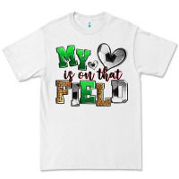 White my heart is on that field soccer Premium Tee - Zillion Design Studio