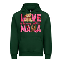 Forest Green Love is being called mama mother's day Urban Hoodie - HowdyJamesFarm