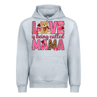 Heather Grey Love is being called mama mother's day Urban Hoodie - HowdyJamesFarm