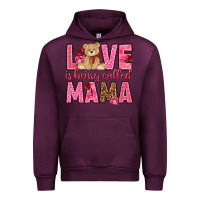 Mauve Wine Love is being called mama mother's day Urban Hoodie - HowdyJamesFarm