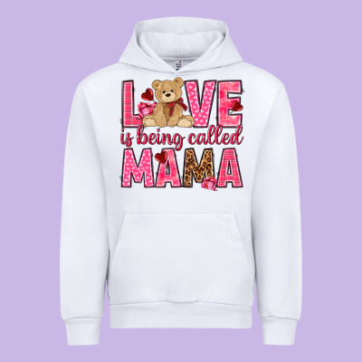 Love Is Being Called Mama Mother's Day Urban Hoodie Designed By Howdyjamesfarm