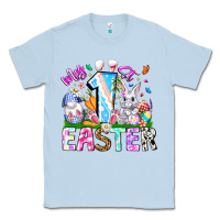 Dusty Blue My 1st Easter Classic Tee - CowhideDigitalArt