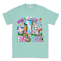 Seafoam My 1st Easter Classic Tee - CowhideDigitalArt