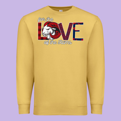 For The Love Of The Rams Premium Sweatshirt Designed By Bettercallsaul