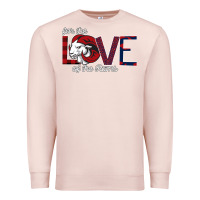Pale Pink For the Love of the Rams Premium Sweatshirt - Bettercallsaul