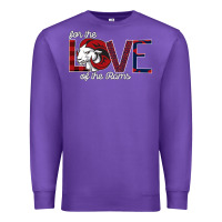 Purple For the Love of the Rams Premium Sweatshirt - Bettercallsaul