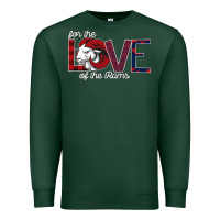 Sports Green For the Love of the Rams Premium Sweatshirt - Bettercallsaul