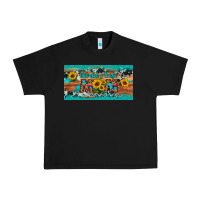 Black world's best mom sunflower license plate Urban Heavy Tee - Artiststas