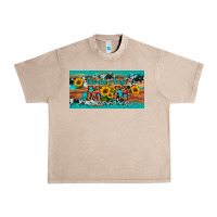 French Oak world's best mom sunflower license plate Urban Heavy Tee - Artiststas