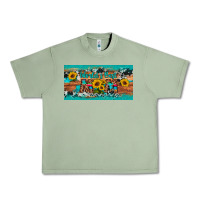 Oil Green world's best mom sunflower license plate Urban Heavy Tee - Artiststas