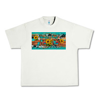 Pistachio world's best mom sunflower license plate Urban Heavy Tee - Artiststas