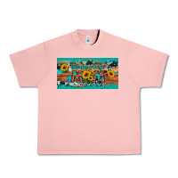 Salmon world's best mom sunflower license plate Urban Heavy Tee - Artiststas