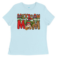 Baby Blue mexican mom gnome Ladies Tee - Zillion Design Studio