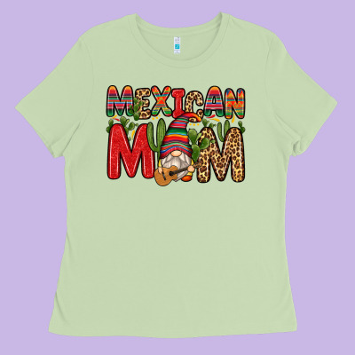 Mexican Mom Gnome Ladies Tee Designed By Zillion Design Studio