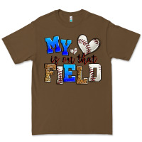 Cacao my heart is on that field baseball Premium Tee - Zillion Design Studio