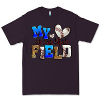 Plum my heart is on that field baseball Premium Tee - Zillion Design Studio