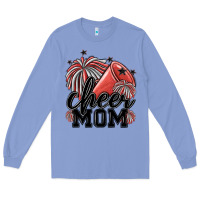 Colony Blue cheer mom Long Sleeve Tee - MaliasSmallBusiness