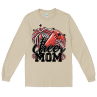 Mushroom cheer mom Long Sleeve Tee - MaliasSmallBusiness