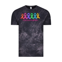 Cloud Black fight cancer in all colors Vintage Tee - AdoDesignShop