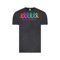 Vintage Black fight cancer in all colors Vintage Tee - AdoDesignShop