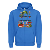 True Royal customize christmas elf Zipper Hoodie - MaliasSmallBusiness