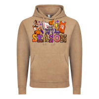 Vintage Coffee tis the season basketball Vintage Hoodie - Jasminsmagicworld