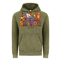 Vintage Olive tis the season basketball Vintage Hoodie - Jasminsmagicworld