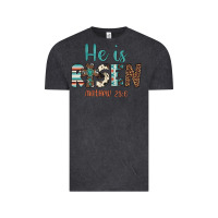 Vintage Black he is risen Vintage Tee - Artiststas